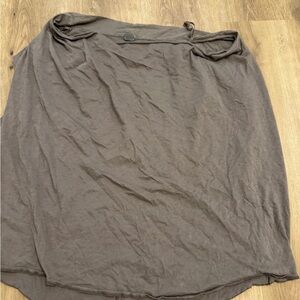 We The Free Brown Pencil Skirt Knee-Length Casual